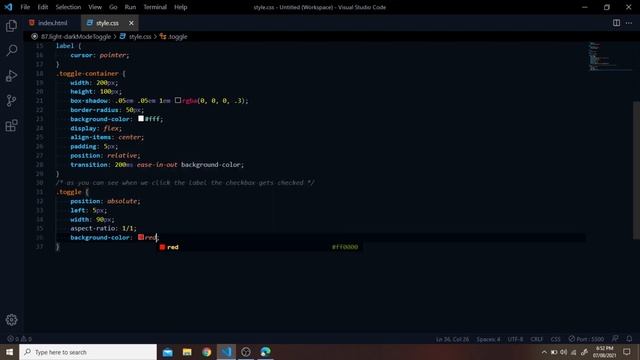 Make DARK/NIGHT Toggle Switch | HTML & CSS Tutorial | Custom Radio Button смотреть онлайн