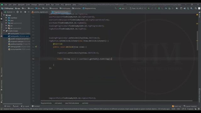 Blog App Part 3.2 FIREBASE USER REGISTRATION_(Verify text fields password, email and user name) смотреть онлайн