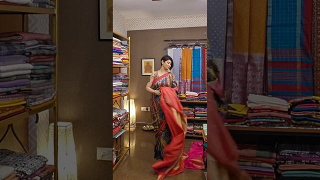 Festive season sarees with grand look by MOU PRINTS/9831575641 смотреть онлайн