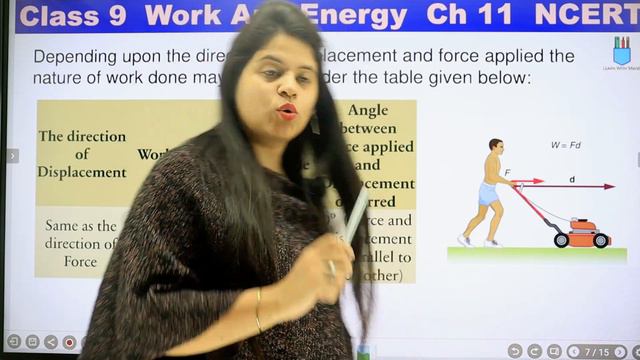 Work Done Formula | Chapter 11 | Work And Energy | Class 9 Science смотреть онлайн