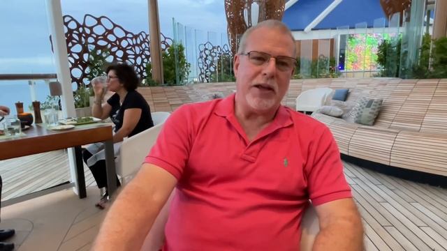 Ресторан на крыше корабля! Celebrity Edge смотреть онлайн