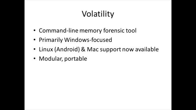 SANS DFIR Webcast - Memory Forensics for Incident Response смотреть онлайн