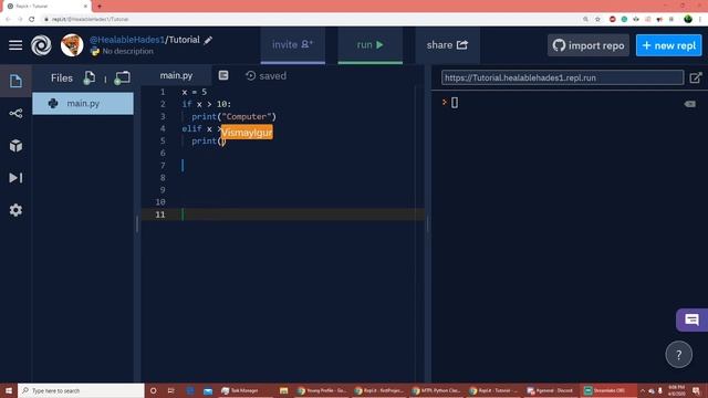 Python Class Day 3: Elif смотреть онлайн