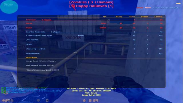 Counter Strike 1.6 : Nemesis Longe Zone | de_westwood | смотреть онлайн