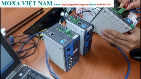 Cấu hình Switch EDS 505/508A Moxa - Moxa Viet Nam | STC Viet Nam