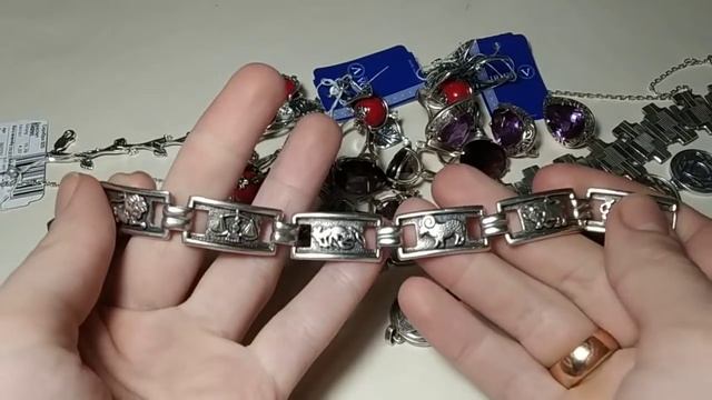 Серебряные украшения в продаже, немного из личной коллекции ? смотреть онлайн
