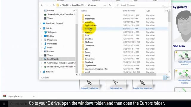 How to install new mouse pointers смотреть онлайн