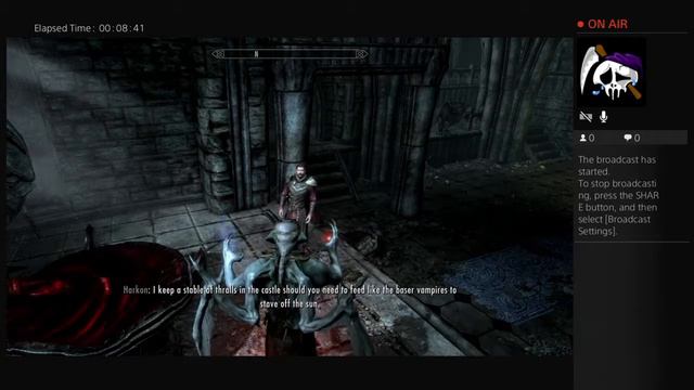 SKYRIM- I AM THE VAMPIRE LORD PART 2 смотреть онлайн