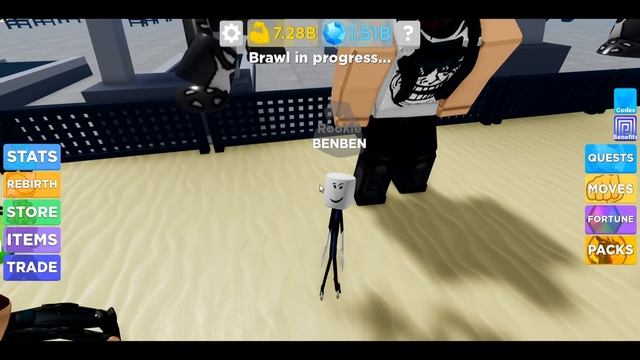 НАЧАЛ ПРОКАЧИВАТЬ ГОВОРЯЩЕГО БЕНА! Muscle Legends Roblox смотреть онлайн