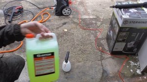 Мойка высокого давления STERWINS 135С обзор.