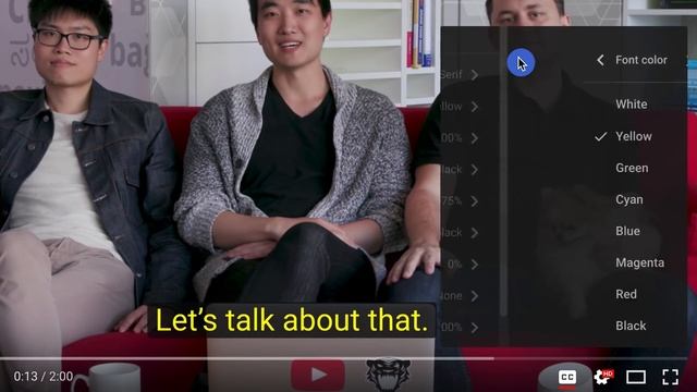 How to adjust your caption settings on YouTube смотреть онлайн