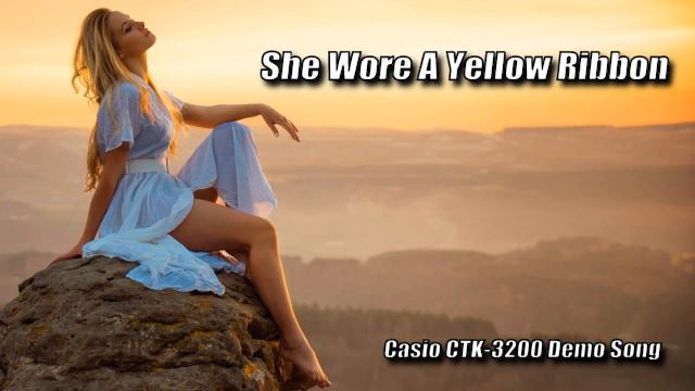 She Wore A Yellow Ribbon - Casio Demo Song смотреть онлайн