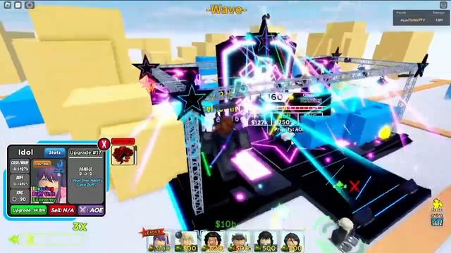 All Star Tower Defense Showcases: Idol (Oshi no Ko Ai Hoshino) [ROBLOX ASTD] смотреть онлайн