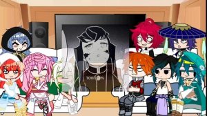 Genshin Characters react to M.y/n as Muichiro Tokito || by Venti-san ||