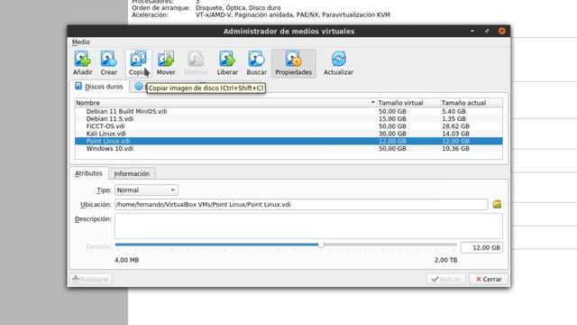 Disco Fijo a Disco Dinámico en VirtualBox смотреть онлайн