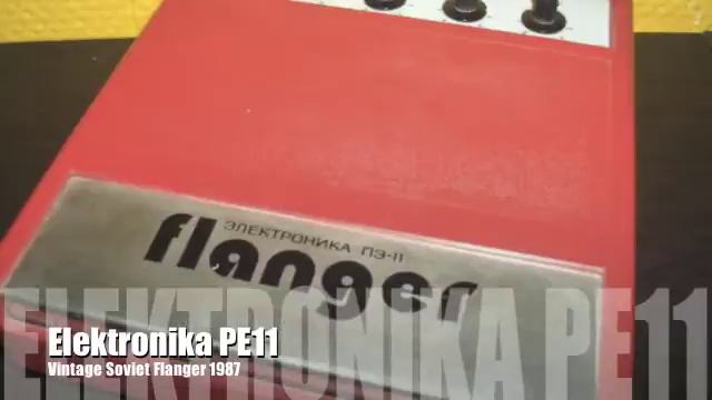 ELEKTRONIKA VENTA PE11 - Vintage Analog Flanger.