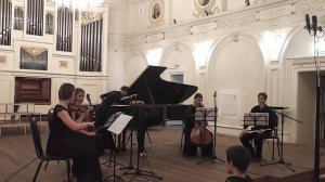 Д.Присяжнюк "Три детские пьесы" для флейты, скрипки, альта, виолончели и фортепиано