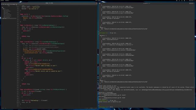 AWS S3 using Golang смотреть онлайн