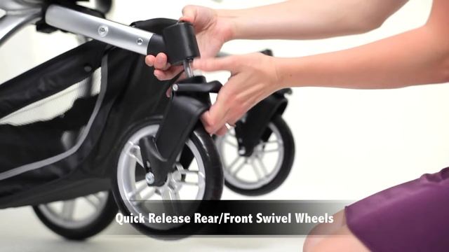 L.A. Baby Red Oak Street Stroller смотреть онлайн