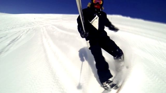 Кировск. Хибины. Городской склон. GoPro Hero 3 смотреть онлайн