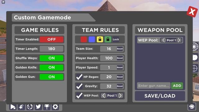 CUSTOM ARSENAL GAMEMODE IN ROBLOX | Roblox Arsenal