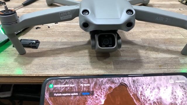Dji Air2s Gimbal stuck error 40002 || bobbystech ||djiservice смотреть онлайн