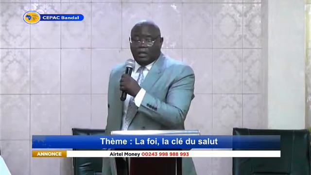 La foi, la clé du salut / Culte multilingue avec le Rév. Past. ZAGABE . CEPAC Bandal. смотреть онлайн