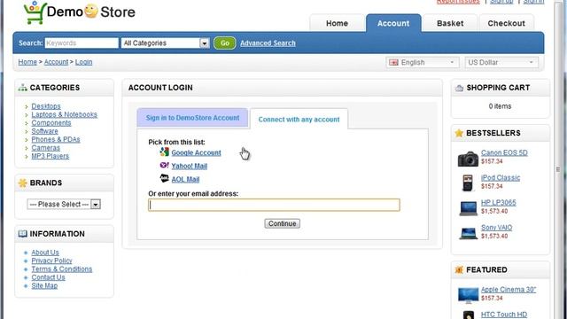 OpenID Sample Store Video3 смотреть онлайн