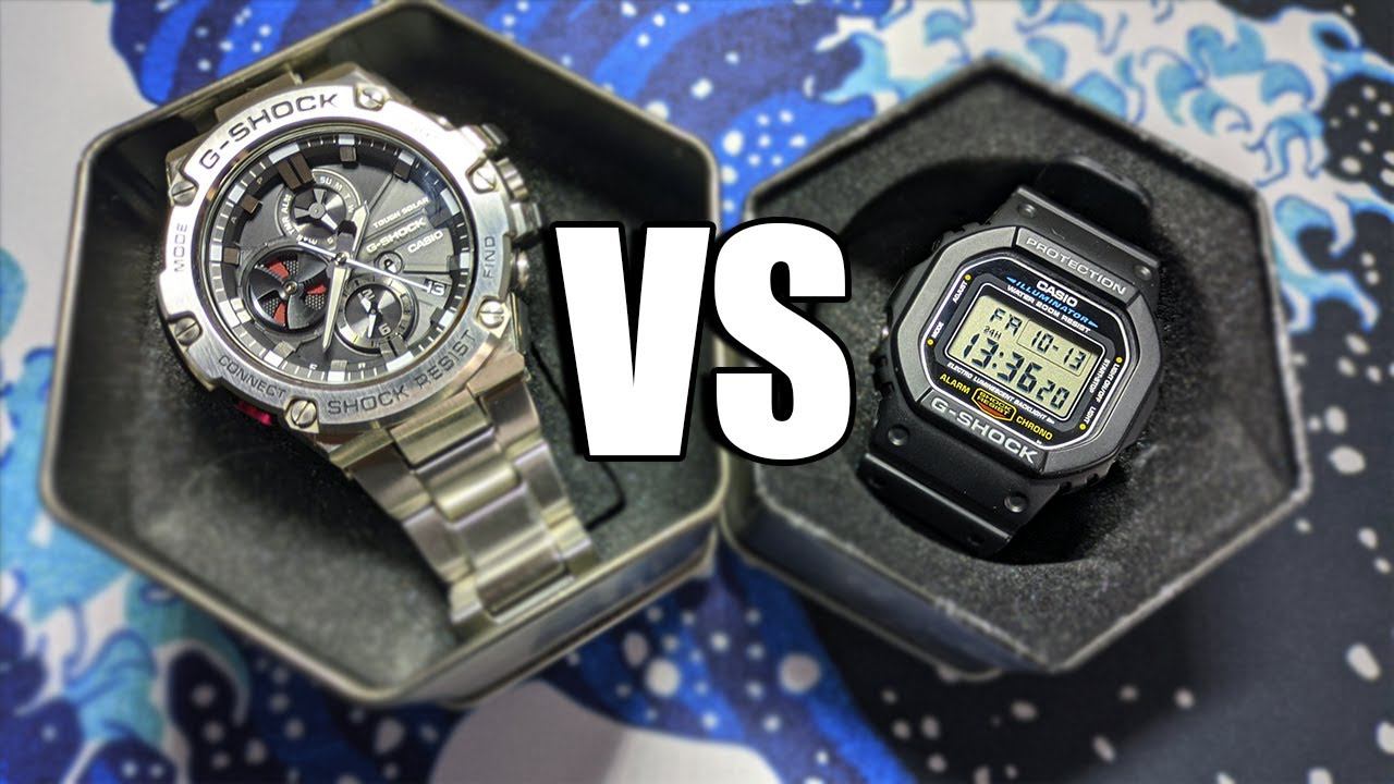 ДЖИШОК ЗА 40К ПРОТИВ ДЖИШОКА ЗА 7К! CASIO GST B100 VS CASIO G-SHOCK 5600!
