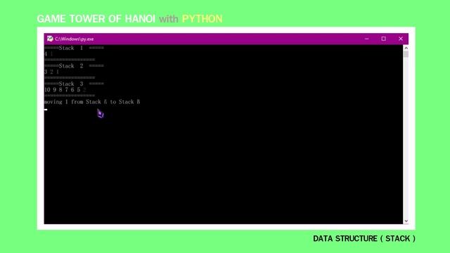 GROUP 5 : GAME TOWER OF HANOI with PYTHON [ STACK ] x Data Sturctures 305214 смотреть онлайн