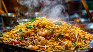 Сборник изысканной вьетнамской уличной еды.