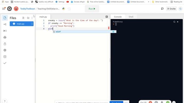 Lesson 5: if/elif/else in Python смотреть онлайн