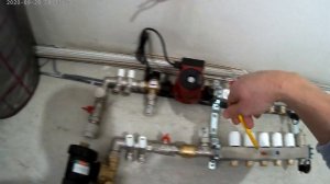 совмещенный коллектор теплого пола и батарей /радиаторов /планировка /ремонт квартиры с нуля