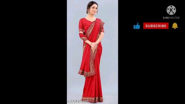 Simple Perl Work Saree Design Of 2022 | Partywear Saree | सिम्पल मोती वर्क सारी | Sanjana Exclusive смотреть онлайн
