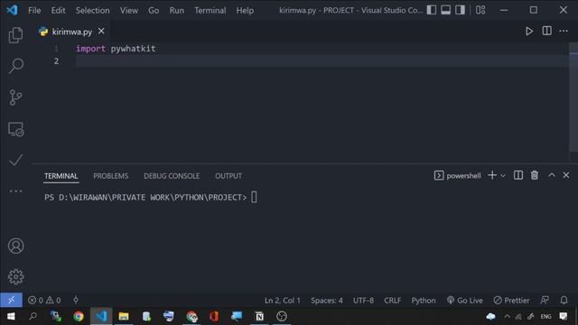 100% MUDAH DAN SIMPEL!!! MEMBUAT SENDIRI APLIKASI KIRIM PESAN WA KE BANYAK NOMOR DENGAN PYTHON смотреть онлайн