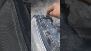 реставрация крепления фары ауди с4