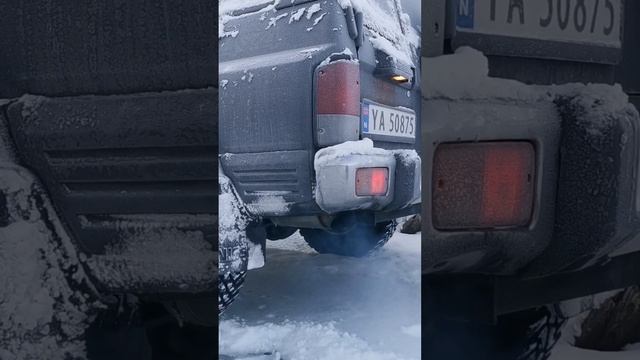 Cold start Nissan Patrol Y60 смотреть онлайн