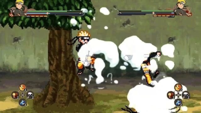 Naruto Ninja Storm Mugen Screenpack 1.1 (DirectX) смотреть онлайн