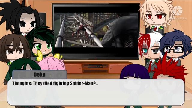 Class 1-A Reacts SPIDER-MAN NO WAY HOME TRAILER (MHA) смотреть онлайн