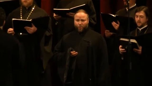 Степь да степь кругом, соло - диакон Андрей Реймерс смотреть онлайн