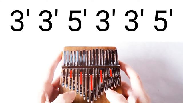 Brahms' Lullaby (Easy Tabs/Tutorial/Play-Along)【Kalimba Cover】 смотреть онлайн