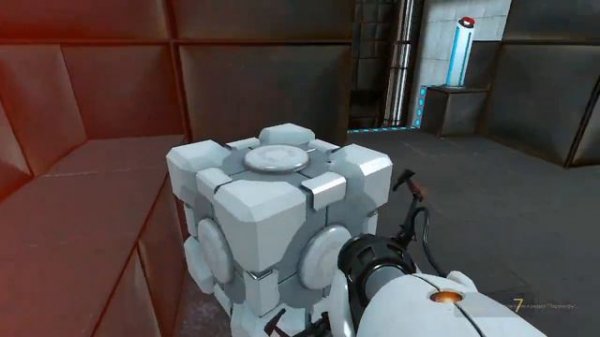 Головоломки Portal / 18 комната /Минимум порталов