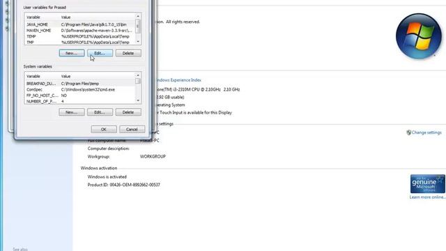 Set Java 1 7 as JAVA HOME in Windows 7 and verify смотреть онлайн