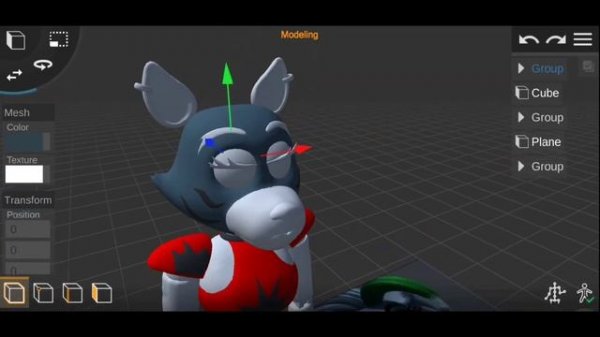 Prisma 3d modeling. СДЕЛАЛ 3Д МОДЕЛЬ РОКСАНЫ НА АНДРОИД. 3Д МОДЕЛИРОВАНИЕ НА АНДРОИД.