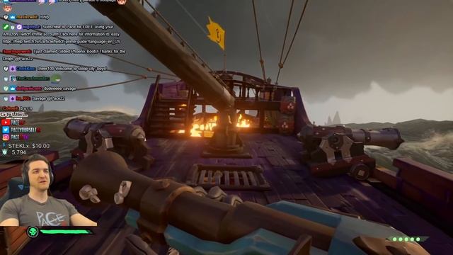 Fort of Fortune & Fort of the Damned at the same time! - Sea of Thieves PvP! смотреть онлайн