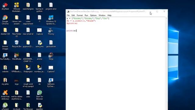 List Part 2 Insert And Del Methods In Python in Urdu смотреть онлайн