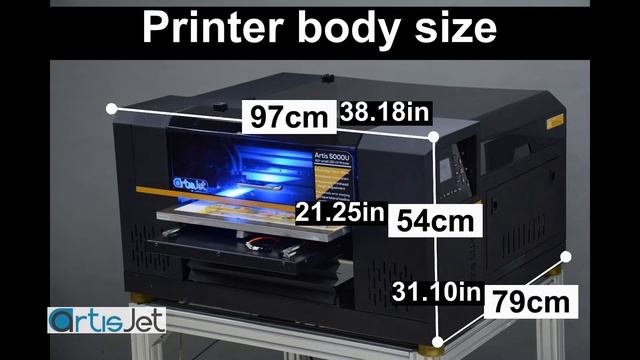 artisJet - artis 5000U A2+ UV LED printer смотреть онлайн