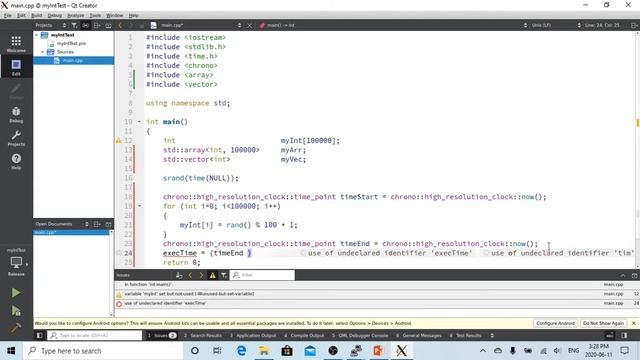 C++ programming on Linux - from performance point of view compare different way of defining array смотреть онлайн