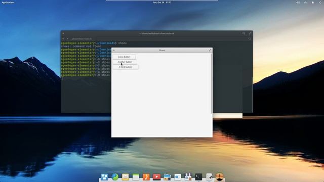 Learn GTK UI Development with Ruby & Shoes on ElementaryOS смотреть онлайн