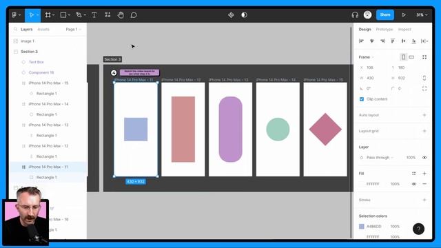 First Animation in Figma смотреть онлайн